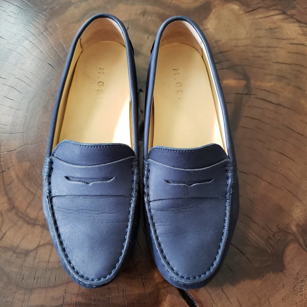 Women's M. Gemi Navy loafers